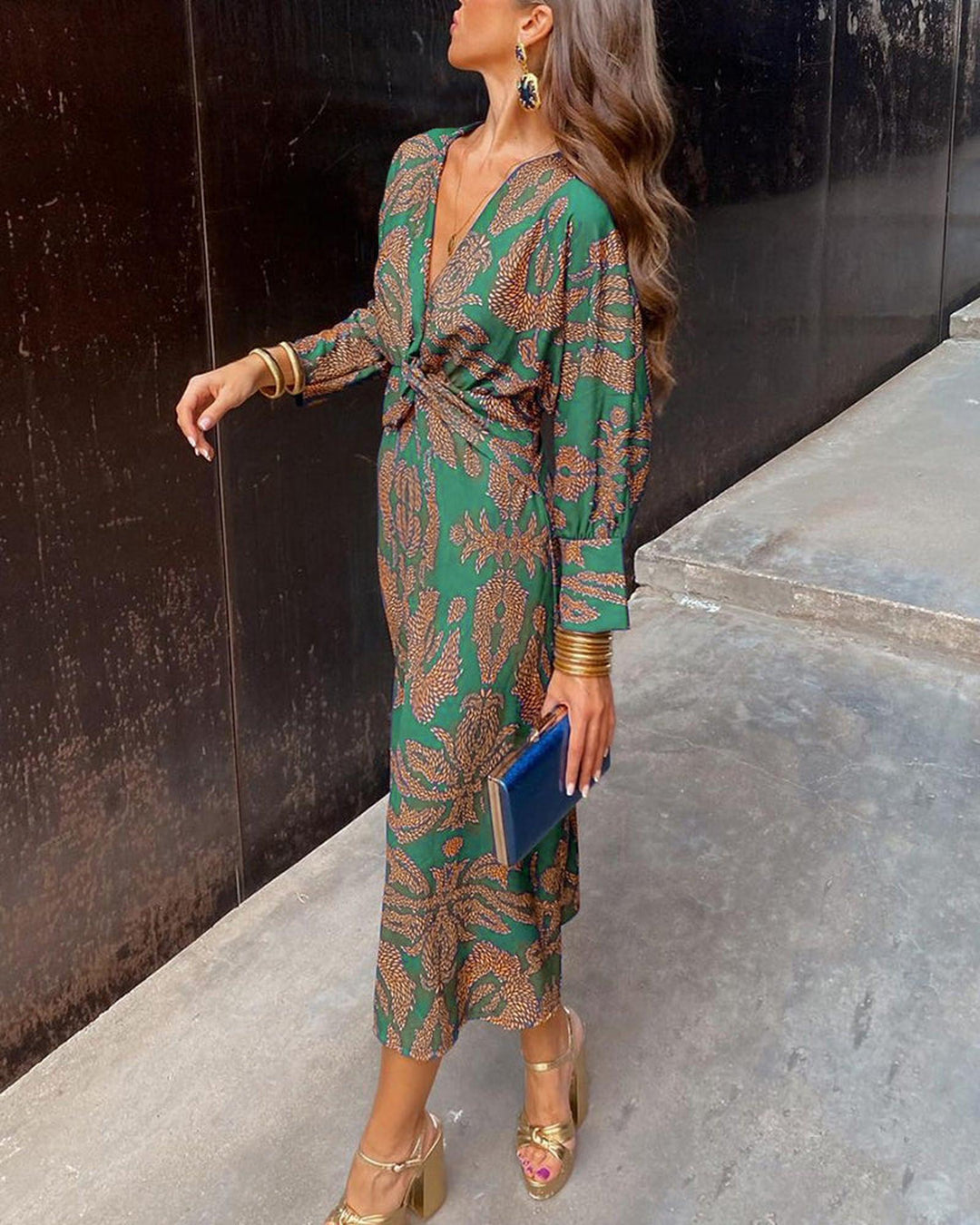 Abigail | Women Wedding Guest A-Line Maxi Dress