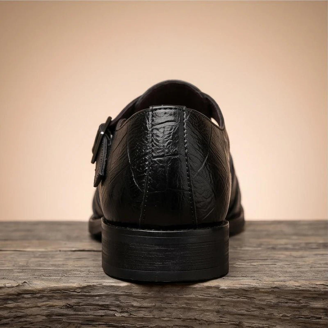 Aiden | Men's Fisherman Sandals Leather Closed-Toe Buckle Strap
