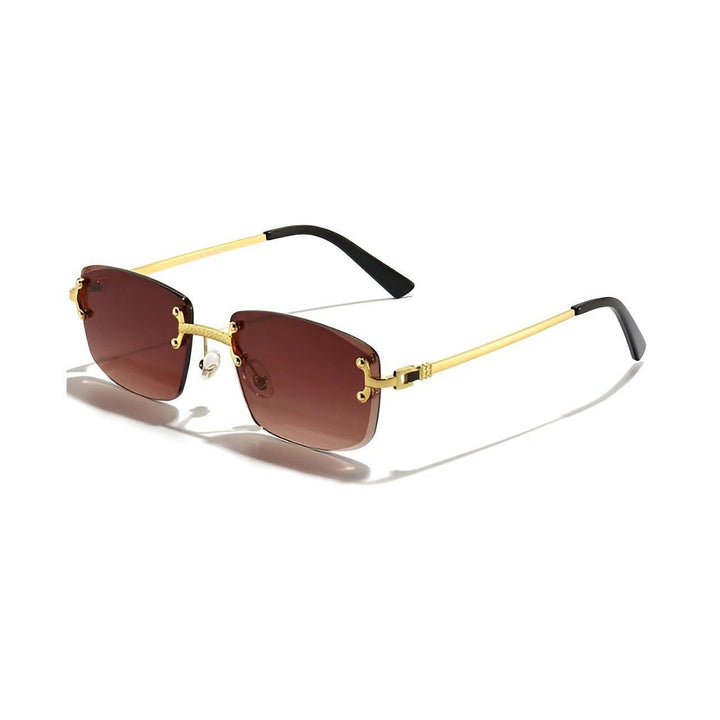 Aiden | Sunglasses Rimless Aviator Gradient Lenses UV Protection