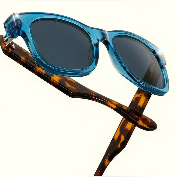 Aiden | Sunglasses Squared Translucent Acetate Tortoiseshell