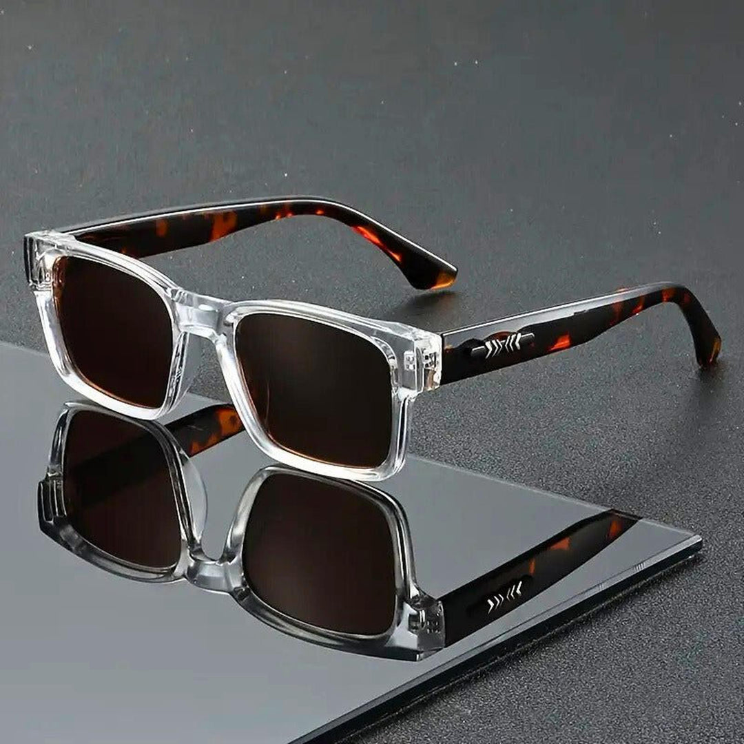 Aiden | Sunglasses Squared Translucent Acetate Tortoiseshell