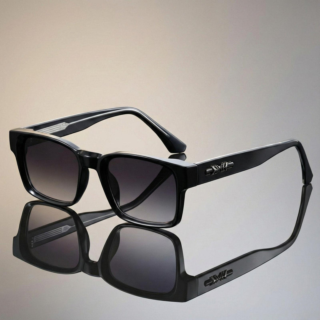 Aiden | Sunglasses Squared Translucent Acetate Tortoiseshell