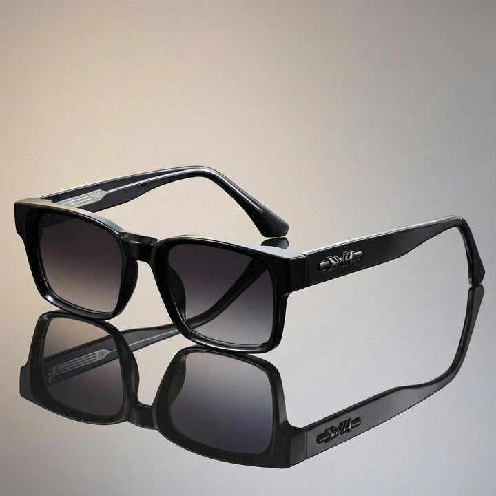 Aiden | Sunglasses Squared Translucent Acetate Tortoiseshell