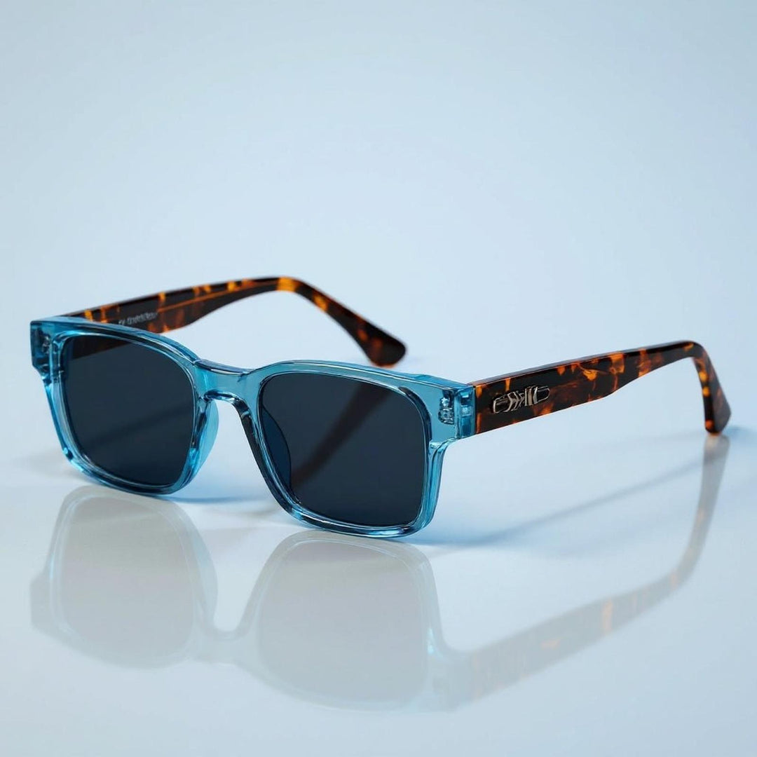 Aiden | Sunglasses Squared Translucent Acetate Tortoiseshell