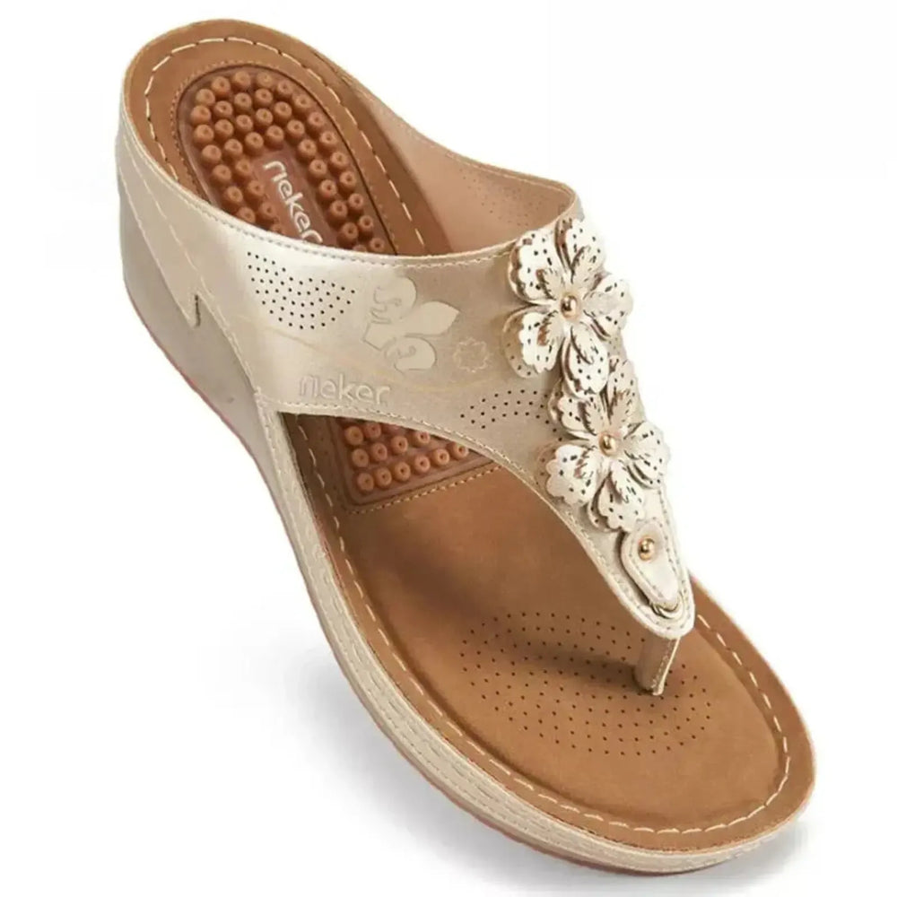 Alana | Women's Orthopedic Floral Cushion Sandals