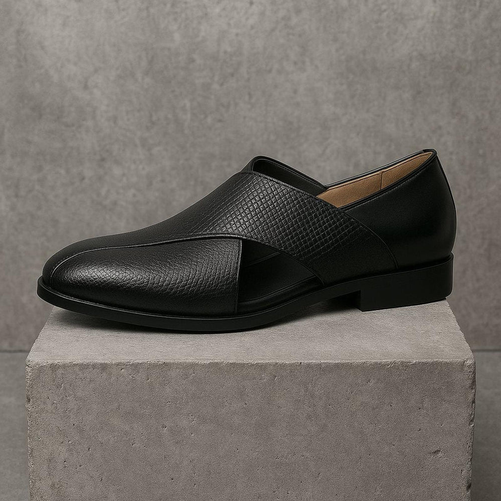 Alexander | Fisherman Sandals Leather Loafers Woven Slip-On Comfort