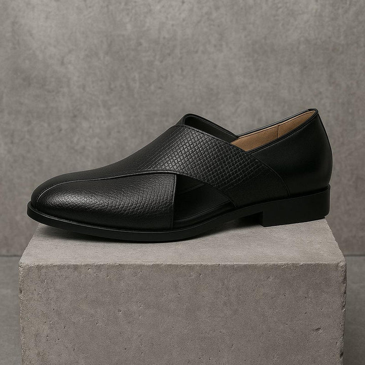 Alexander | Fisherman Sandals Leather Loafers Woven Slip-On Comfort