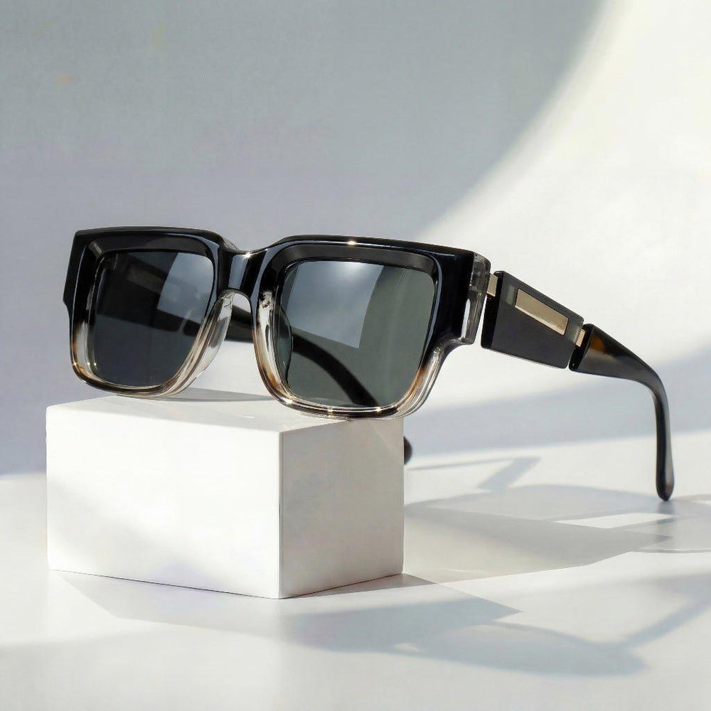 Alexander | Sunglasses Square Frame UV400 Protection Tortoiseshell