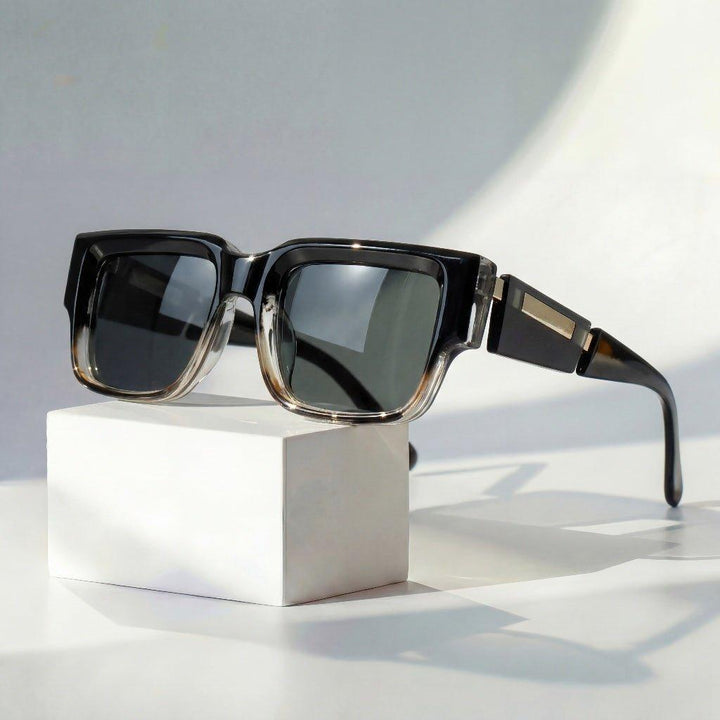 Alexander | Sunglasses Square Frame UV400 Protection Tortoiseshell