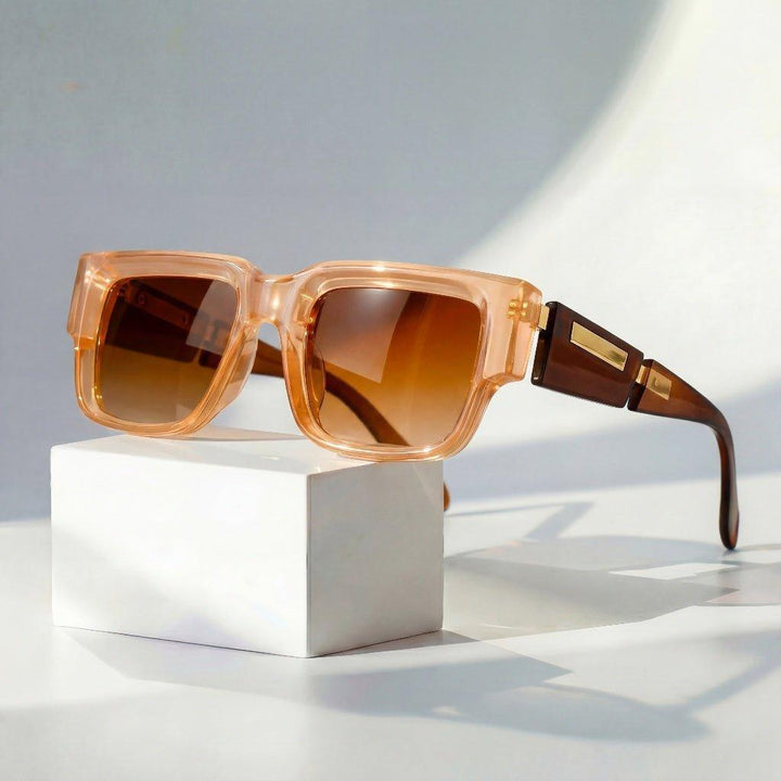 Alexander | Sunglasses Square Frame UV400 Protection Tortoiseshell