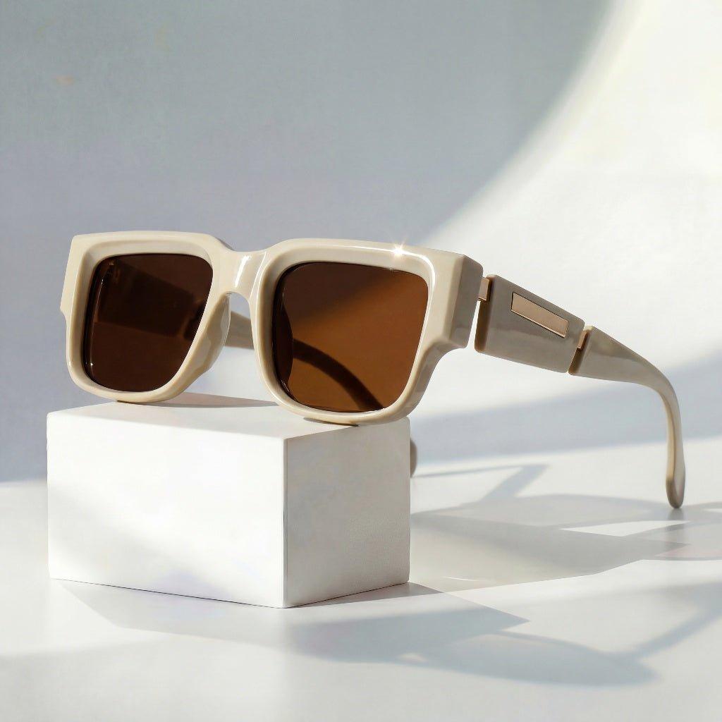 Alexander | Sunglasses Square Frame UV400 Protection Tortoiseshell