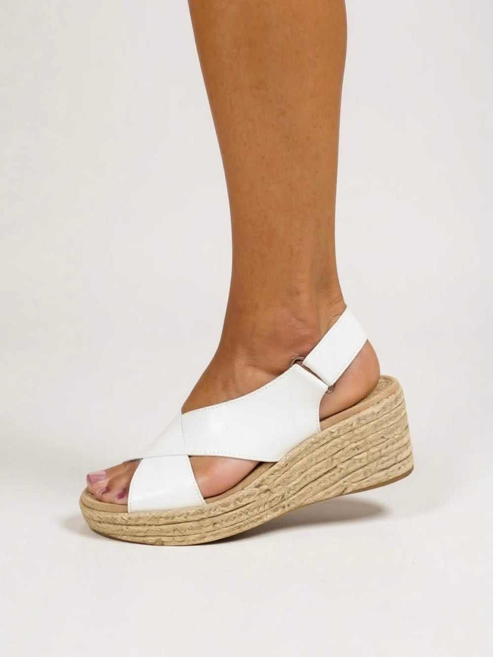 Alexis | Women’s Wedge Espadrilles Sandals With Cross Strap