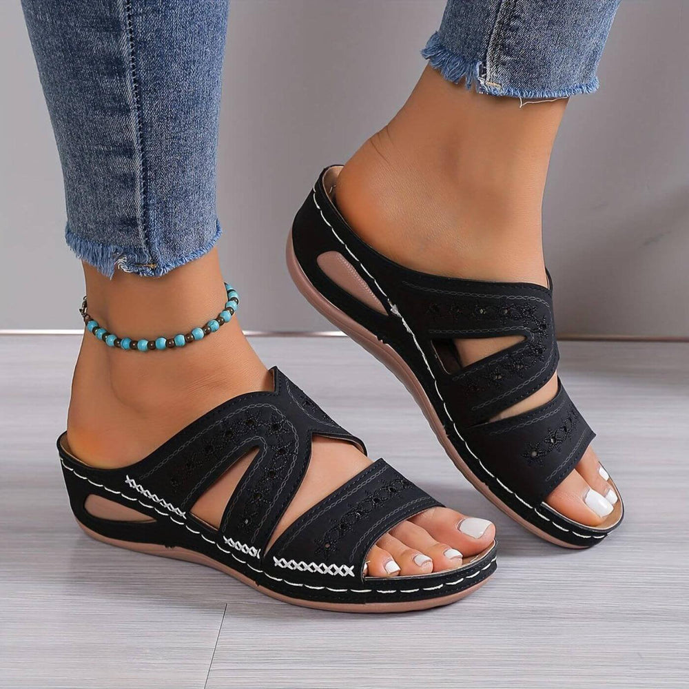 Amelia | Orthopedic Sandals Slip-Resistant Gel-Infused Sole Women's