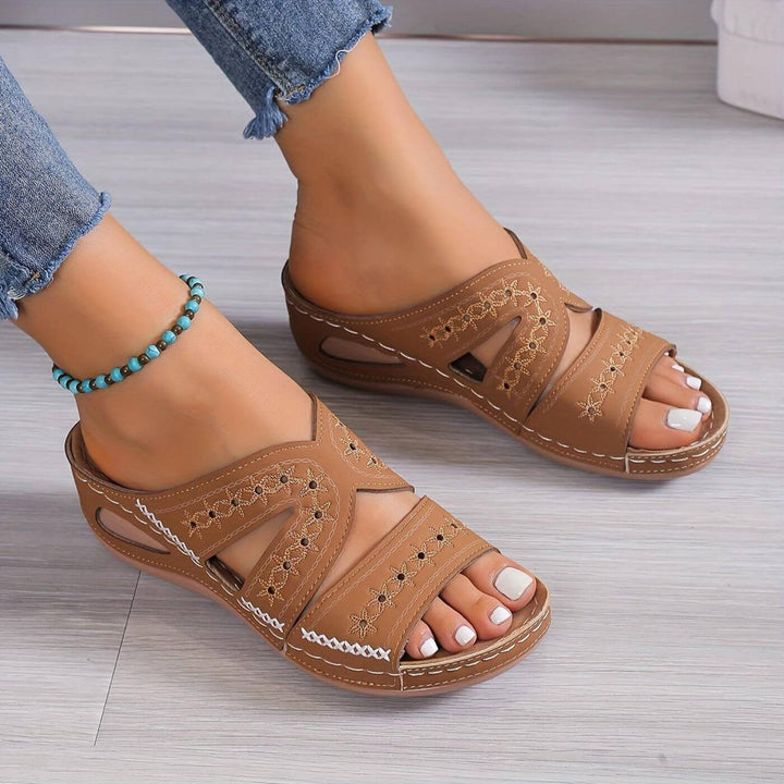 Amelia | Orthopedic Sandals Slip-Resistant Gel-Infused Sole Women's