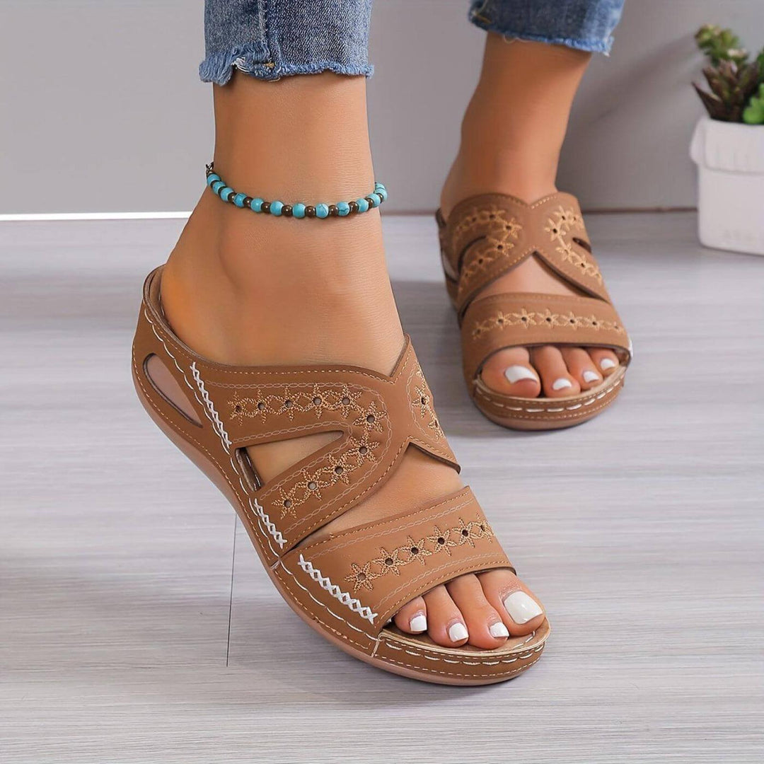 Amelia | Orthopedic Sandals Slip-Resistant Gel-Infused Sole Women's