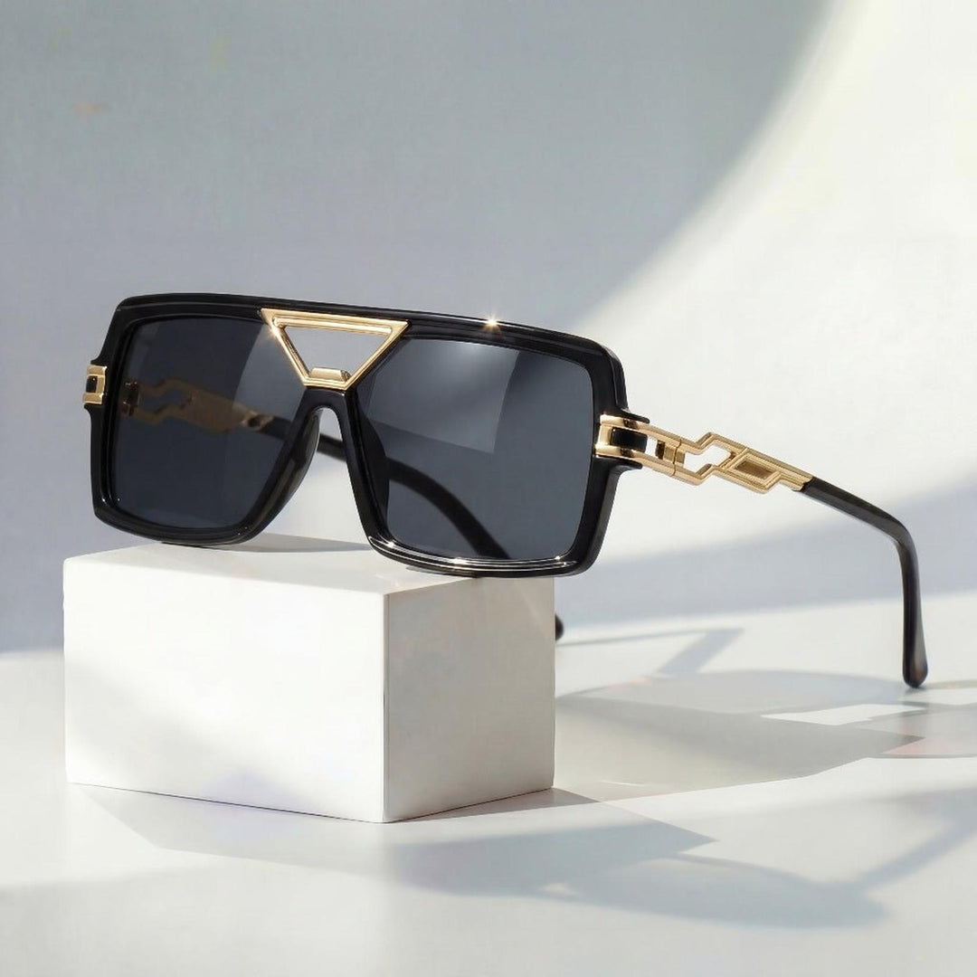 Amelia | Sunglasses Retro Chain Link Gradient UV400 Protection