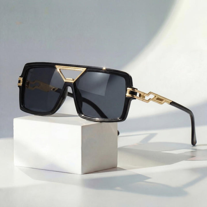 Amelia | Sunglasses Retro Chain Link Gradient UV400 Protection