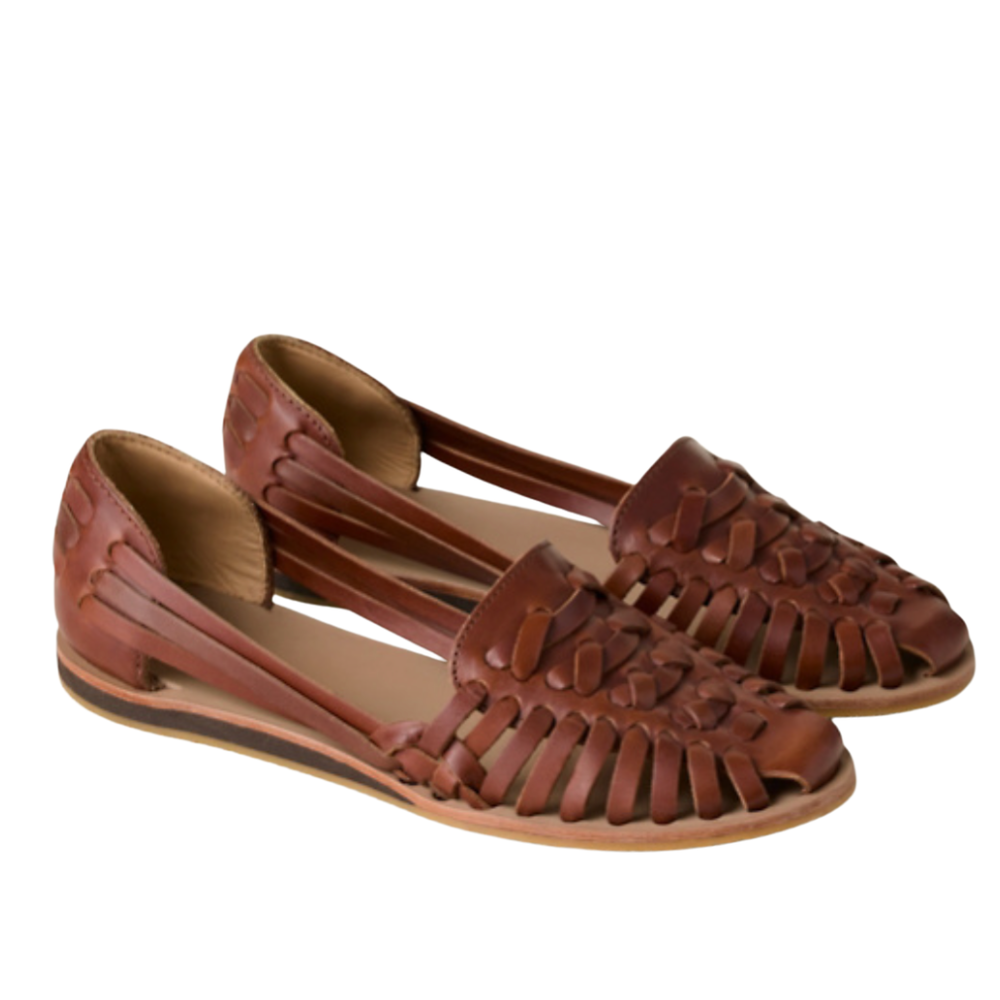 Bella | Women's Woven Closed Toe Flat Comfort Sandals