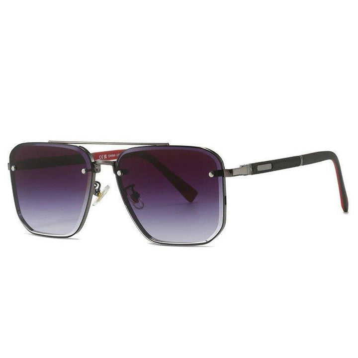 Benjamin | Sunglasses Vintage Square Aviator Premium UV Protection