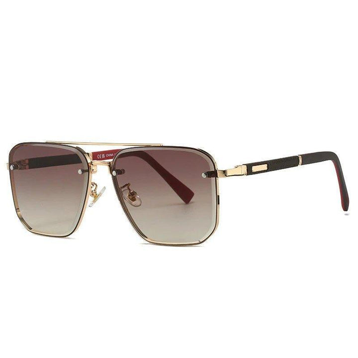 Benjamin | Sunglasses Vintage Square Aviator Premium UV Protection