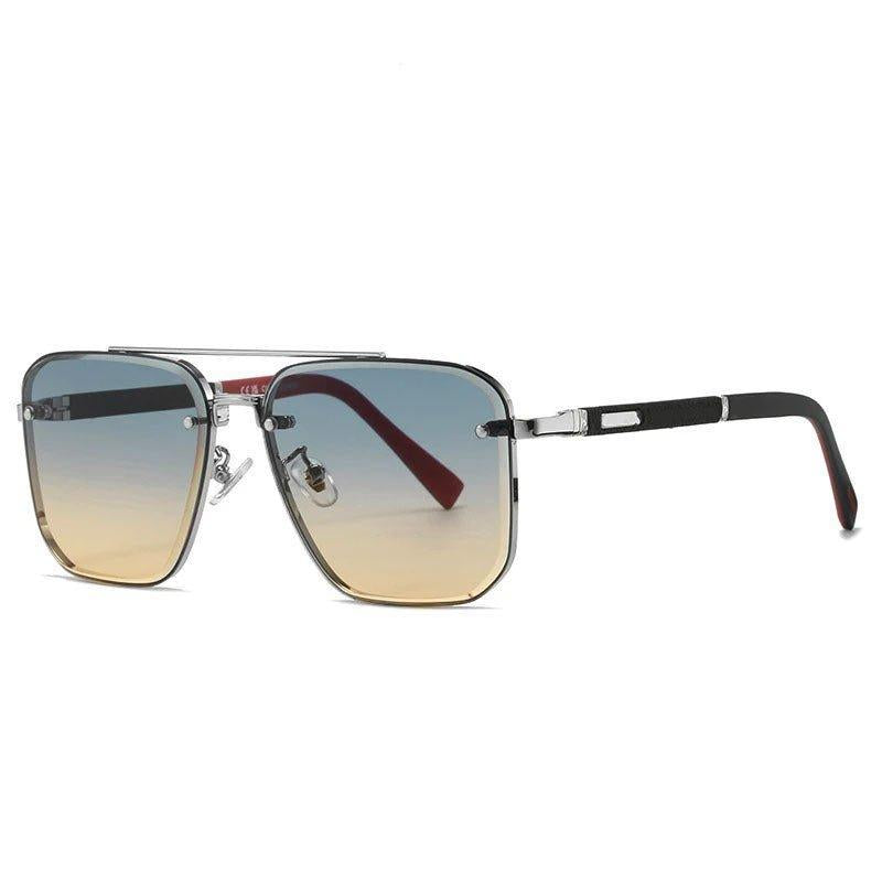 Benjamin | Sunglasses Vintage Square Aviator Premium UV Protection