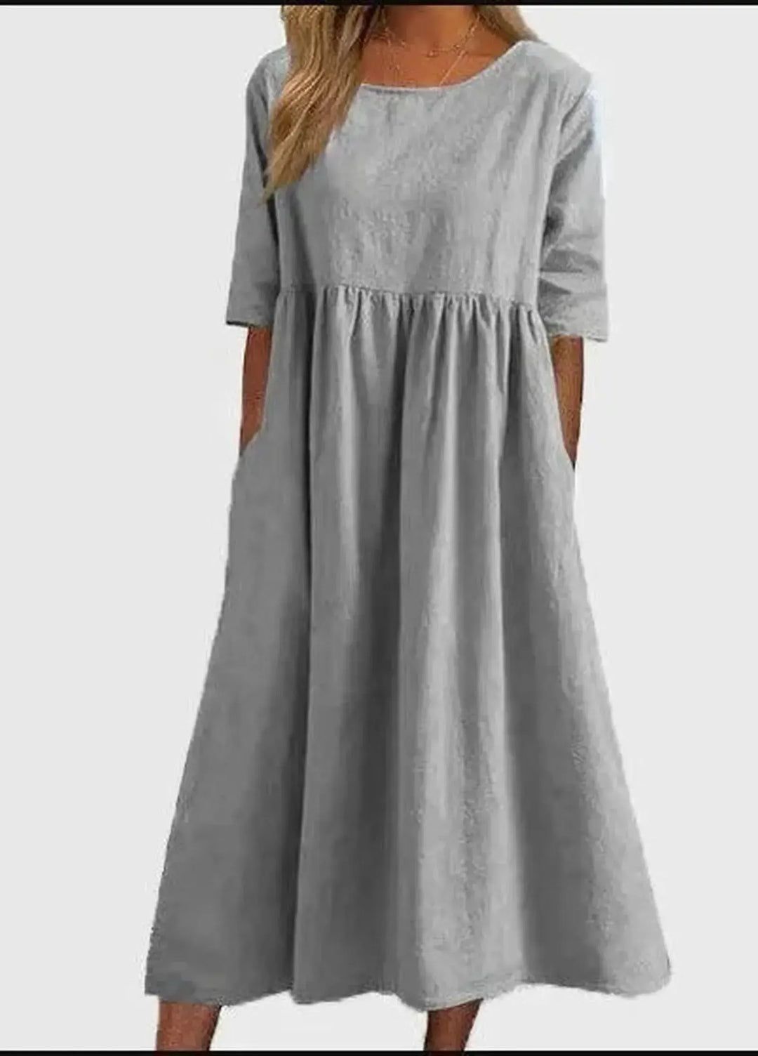 Brooklyn | Women's Loose Fit Midi Summer Dress