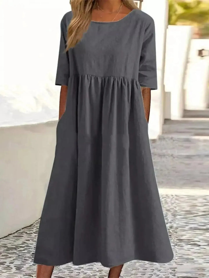 Brooklyn | Women's Loose Fit Midi Summer Dress