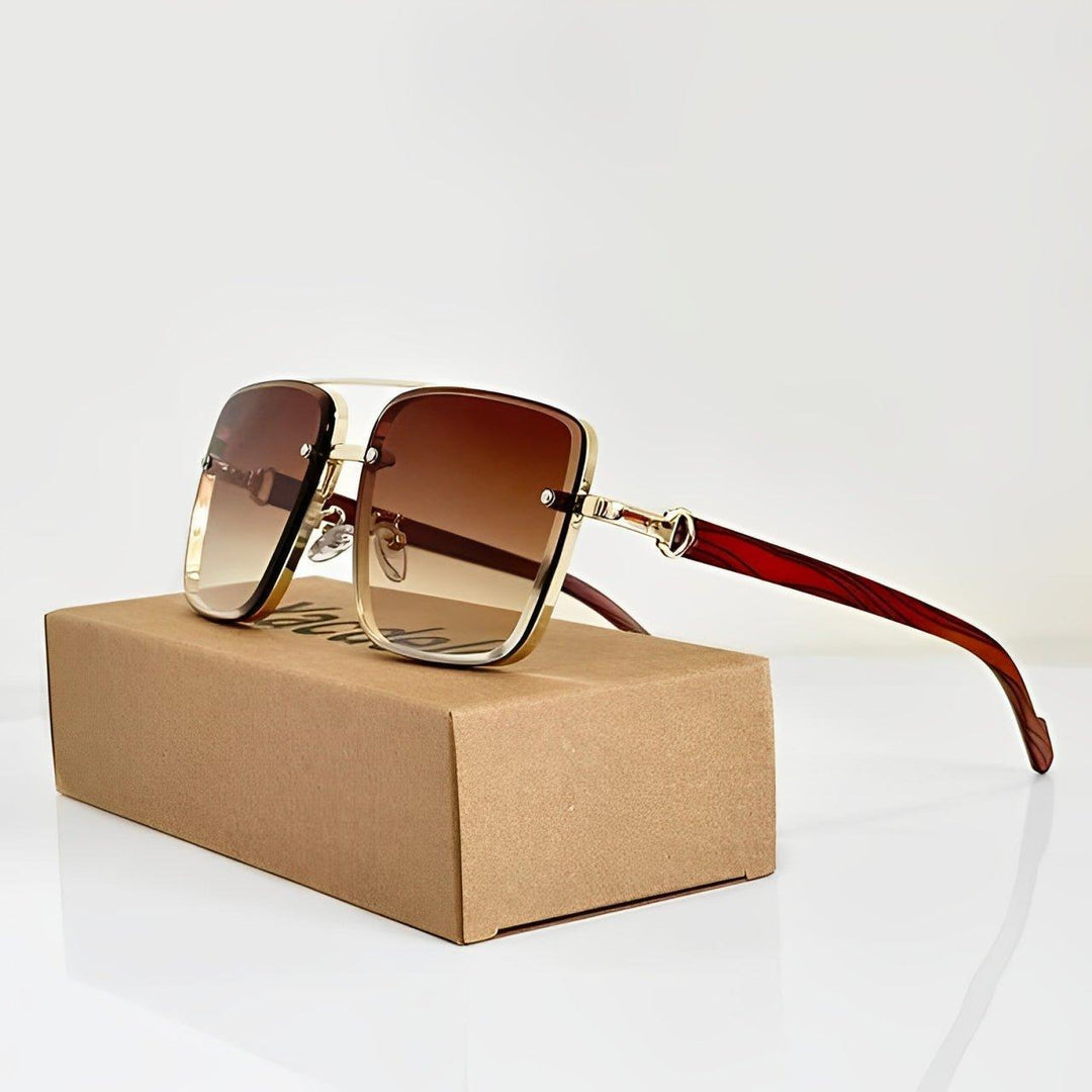 Caleb | Sunglasses Aviator Style UV400 Protection Gradient Lens