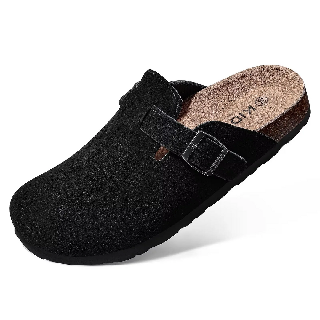 Caroline | Women's Closed Toe Buckle Comfort Sandals