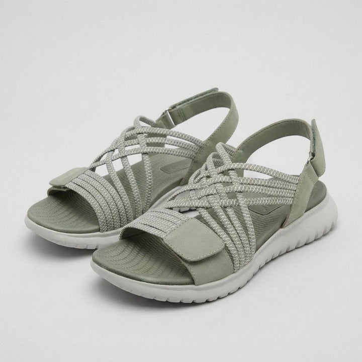 Charlotte | Orthopedic Comfort Sandals Criss-Cross Straps Open Toe