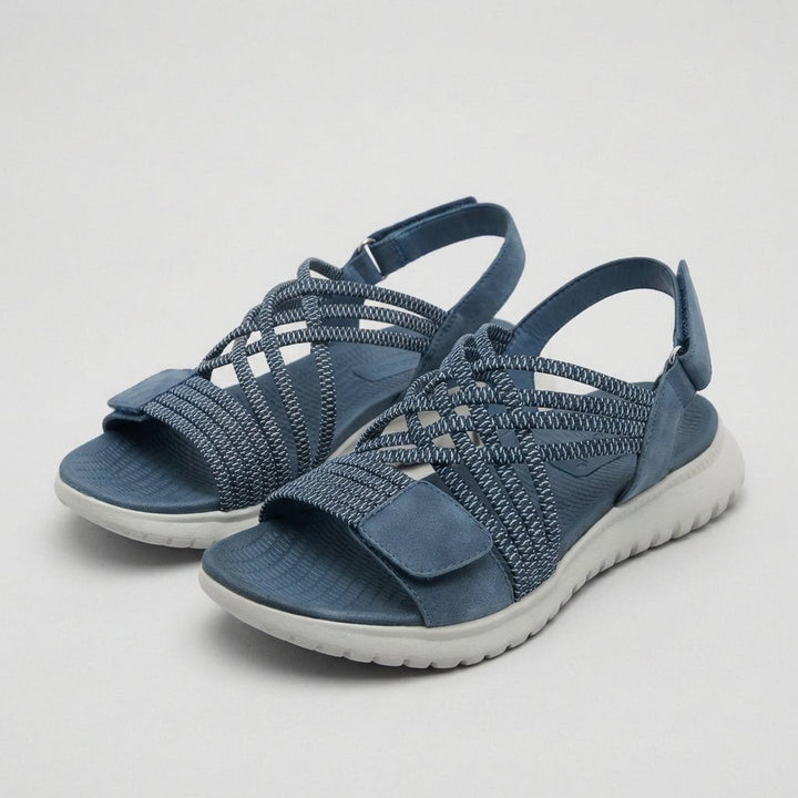 Charlotte | Orthopedic Comfort Sandals Criss-Cross Straps Open Toe