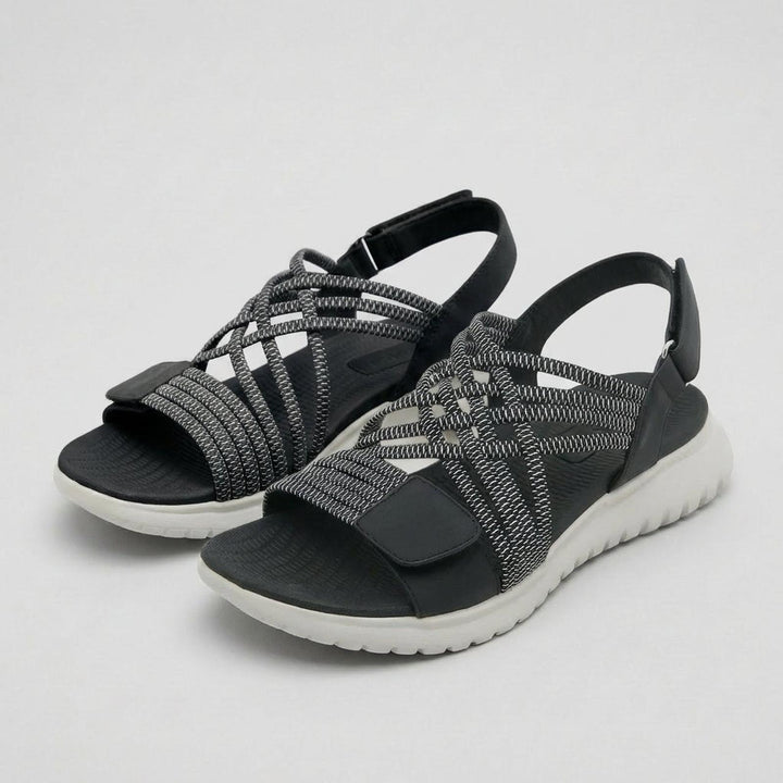 Charlotte | Orthopedic Comfort Sandals Criss-Cross Straps Open Toe
