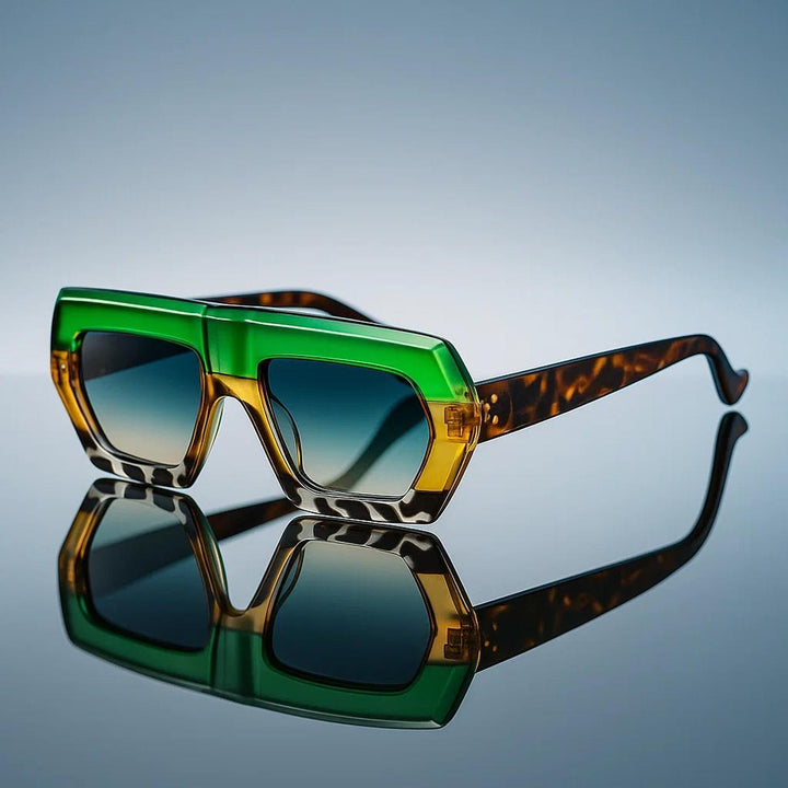 Charlotte | Sunglasses Aviator Frame UV Protection Gradient Lenses