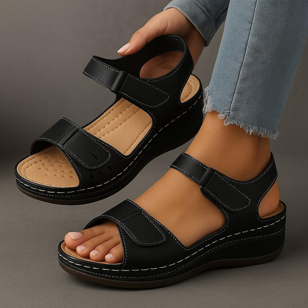 Chloe | Orthopedic Sandals Women's Wedge Comfort Adjustable Straps