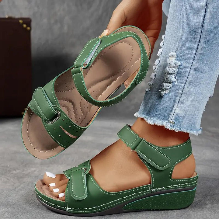Chloe | Orthopedic Sandals Women's Wedge Comfort Adjustable Straps