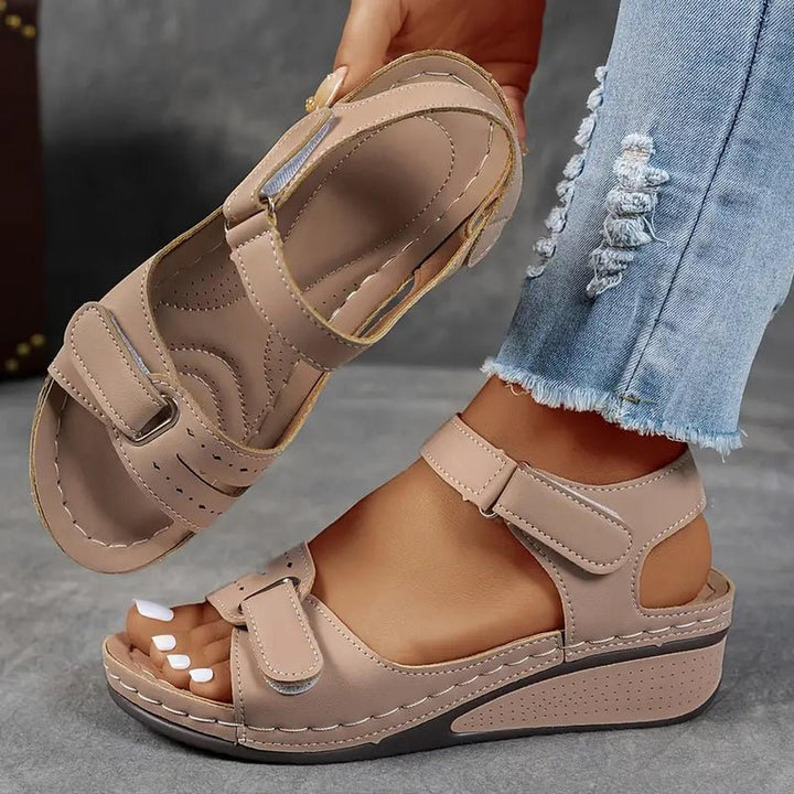 Chloe | Orthopedic Sandals Women's Wedge Comfort Adjustable Straps
