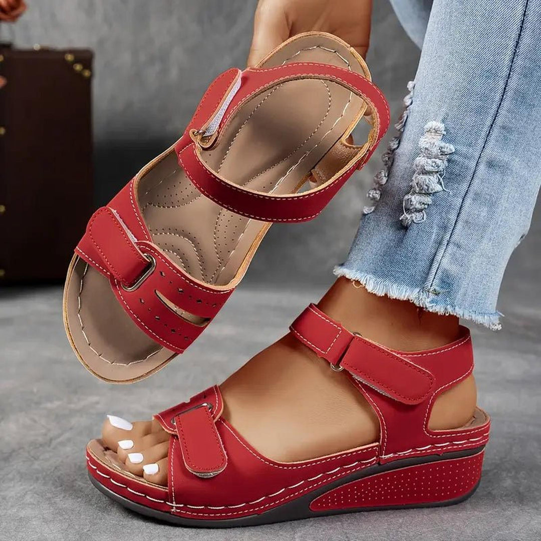 Chloe | Orthopedic Sandals Women's Wedge Comfort Adjustable Straps
