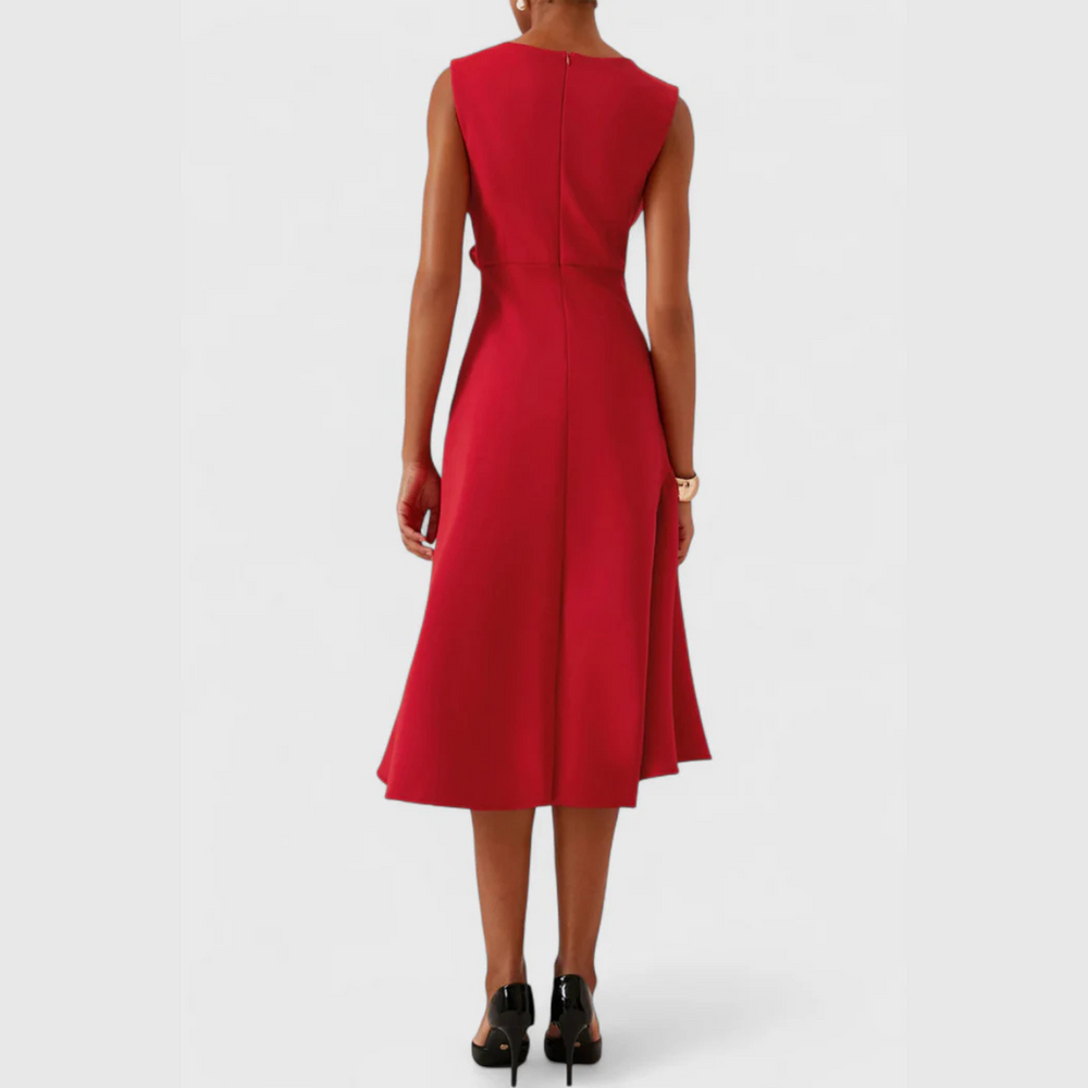 Chloe | Women’s Summer Midi Elegant Ruffle Dress