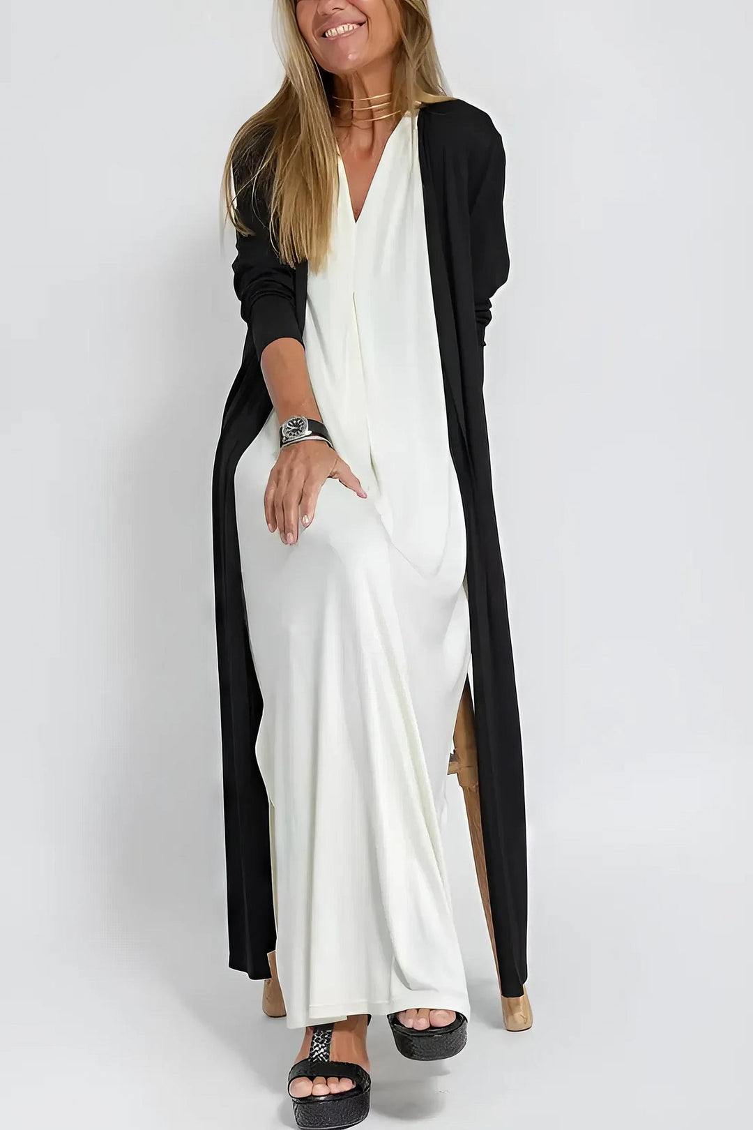 Claire | Women's Summer Midi Relaxed Pocket Dress