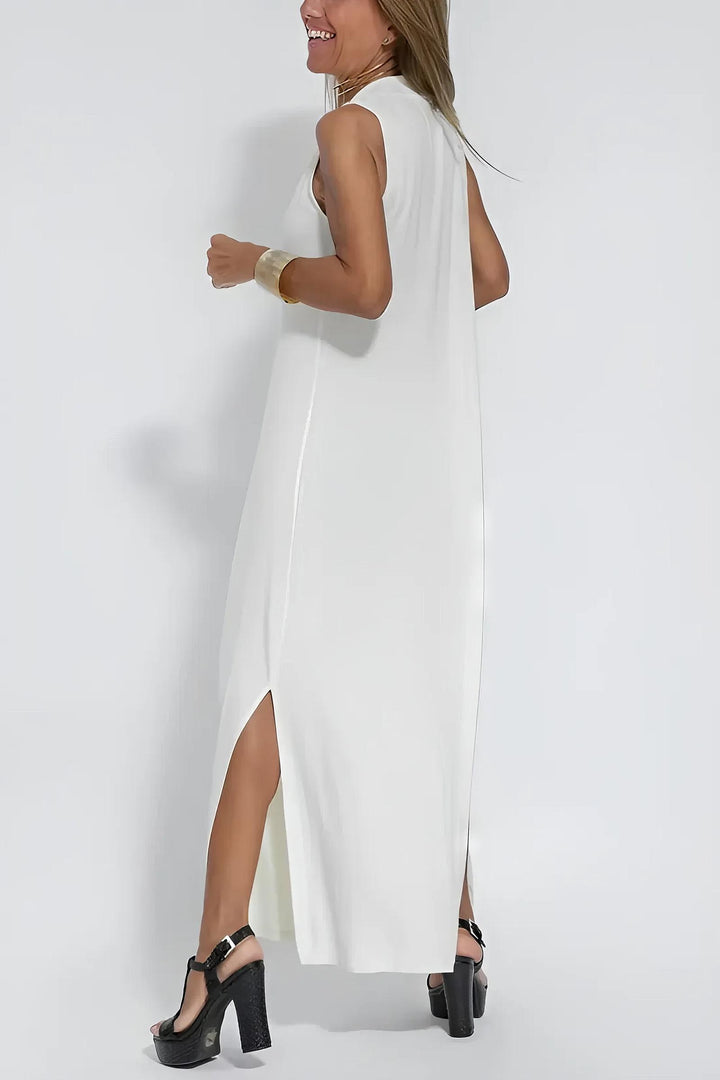Claire | Women's Summer Midi Relaxed Pocket Dress