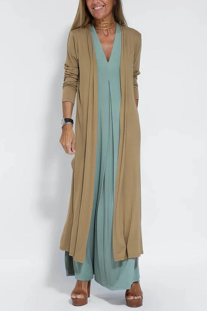 Claire | Women's Summer Midi Relaxed Pocket Dress