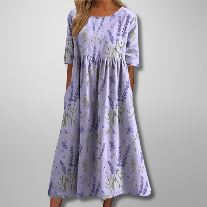 Daisy | Women’s Summer Midi Floral Relaxed Dress
