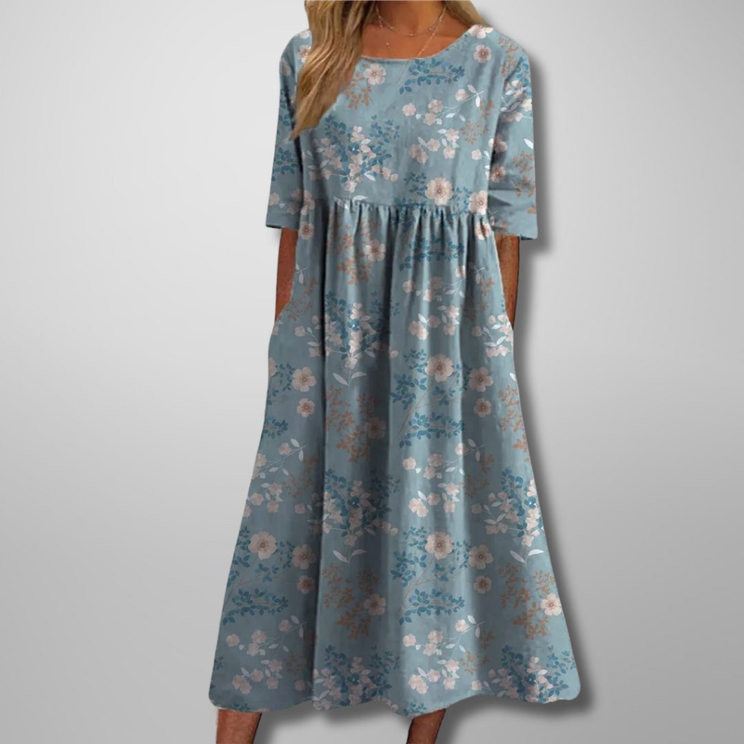Daisy | Women’s Summer Midi Floral Relaxed Dress