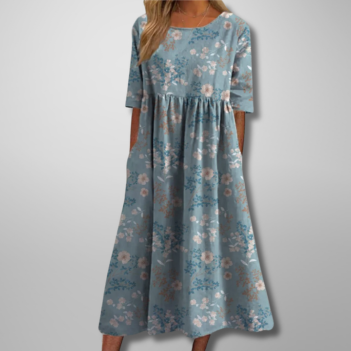 Daisy | Women’s Summer Midi Floral Relaxed Dress