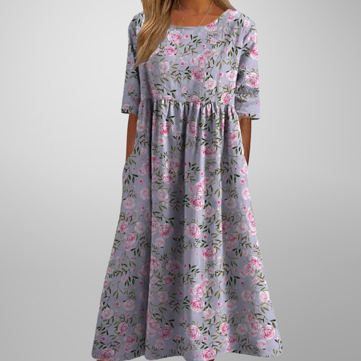 Daisy | Women’s Summer Midi Floral Relaxed Dress