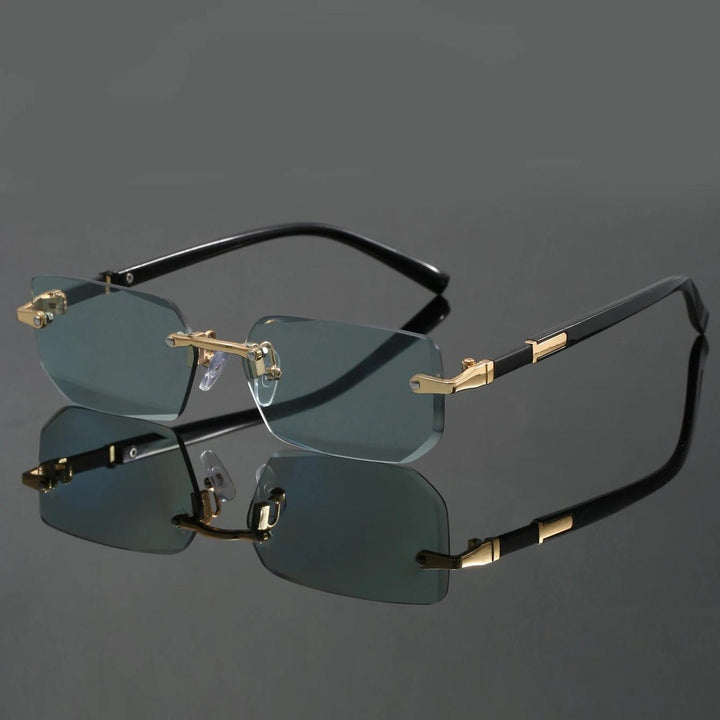 Daniel | Sunglasses Rimless Cut Edge UV400 Protection Unisex