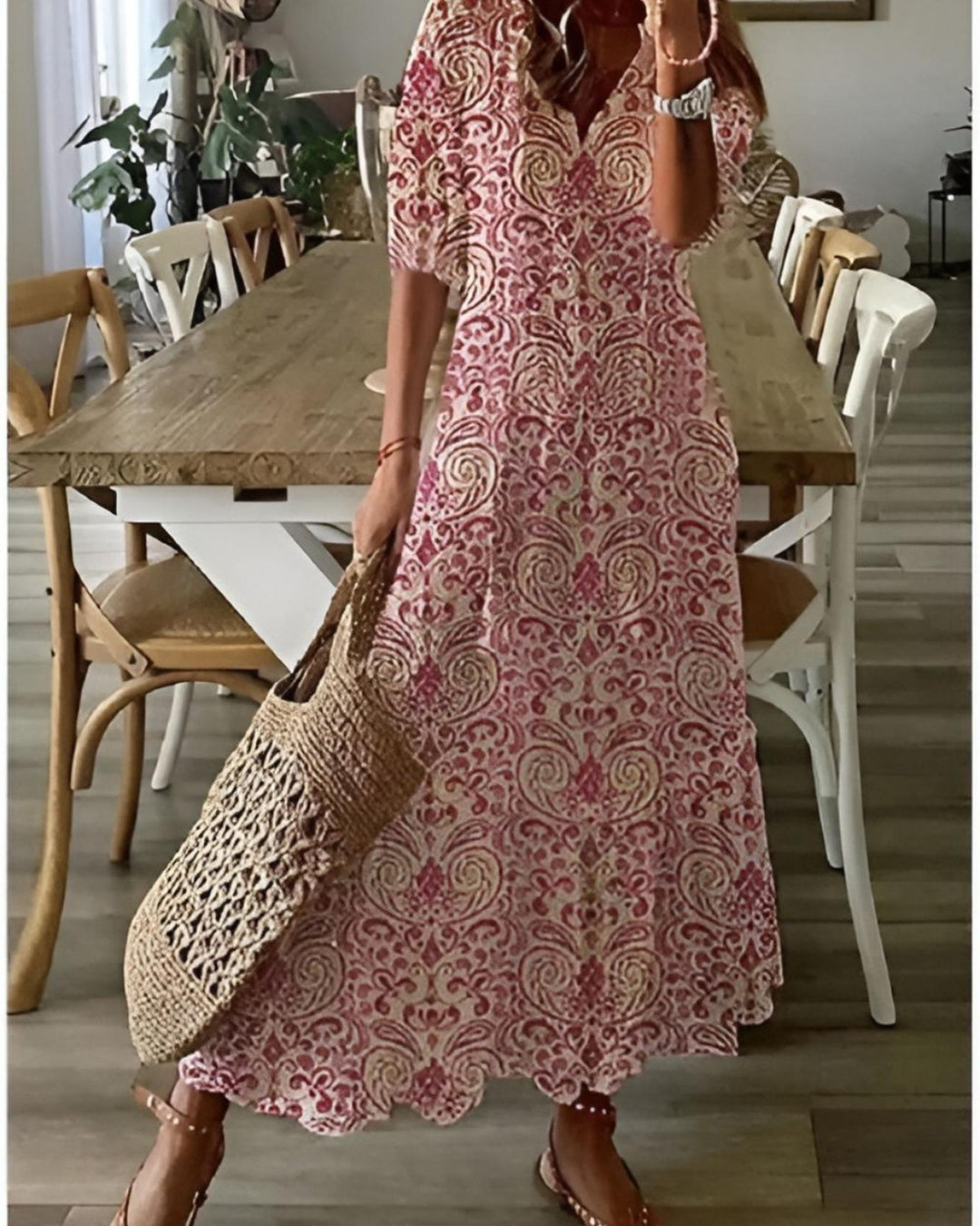 Danielle | Women’s Summer Maxi Floral Boho Dress