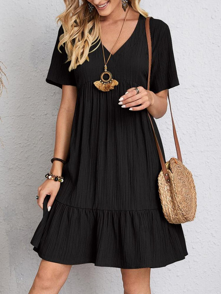 Donna | Women's Short Sleeve Mini Summer Dress