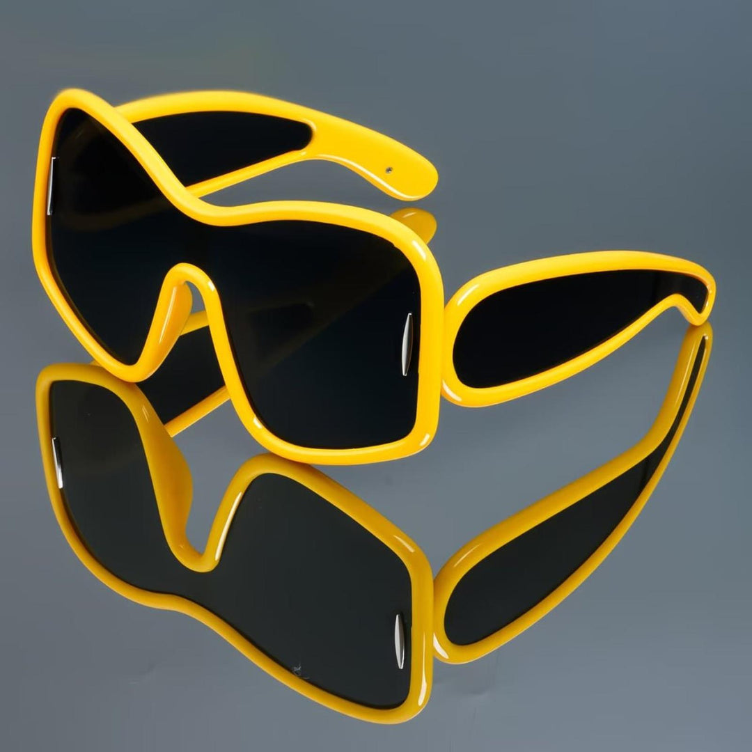 Eleanor | Sunglasses Retro Angular UV400 Gradient Lenses Lightweight