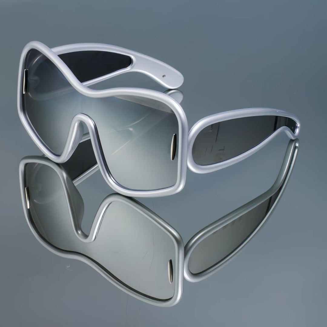 Eleanor | Sunglasses Retro Angular UV400 Gradient Lenses Lightweight